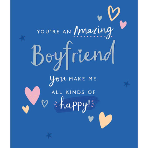 Picture of YOURE AN AMAZING BOYFRIEND BIRTHDAY CARD